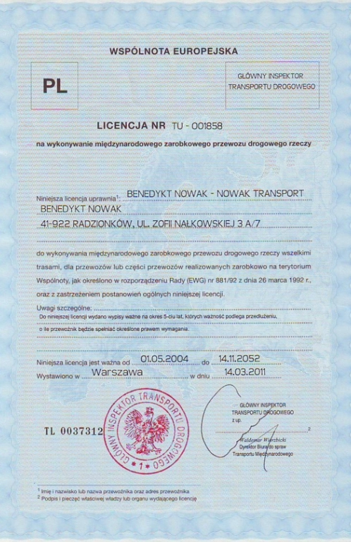 licencja 3